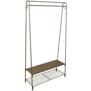 Decoclico Portant en metal finition antique double etagere