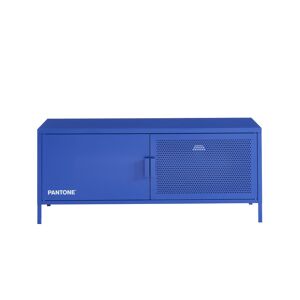 Pantone Meuble tv metal bleu electrique 120cm