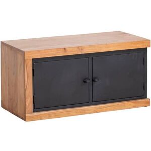 Made in Meubles Meuble TV en bois marron 90 cm