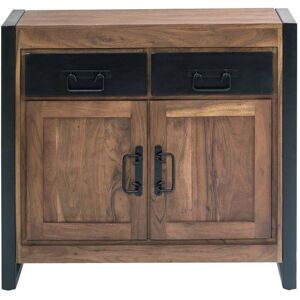 Made in Meubles Buffet en bois marron 100 cm