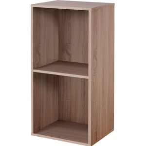 Loft24 Armoire a 2 compartiments en MDF nature