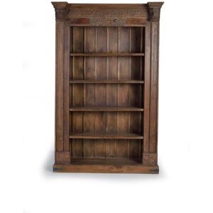 GINER Y COLOMER Bibliotheque en bois manguier et en bois recupere