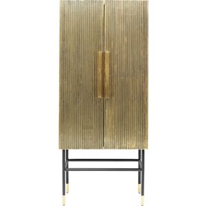 Kare Design Armoires 2 portes en manguier dore en relief