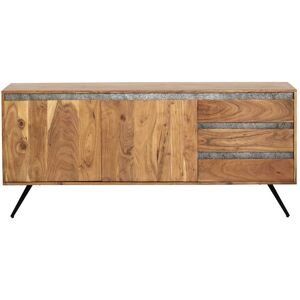 Made in Meubles Buffet en bois marron 170x40 cm