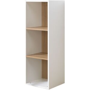 Alfred et Compagnie  3 cases de rangement effet bois blanc 103x36x35