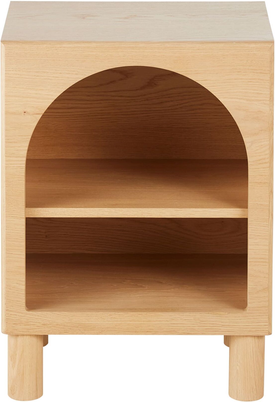 Maisons du Monde Table de chevet 1 niche 1 étagère