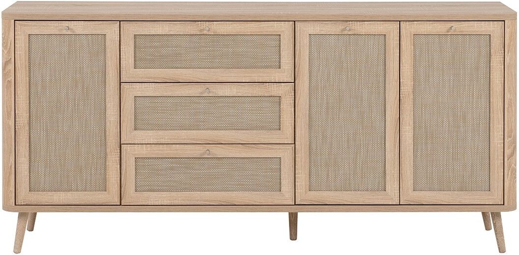 Calicosy Buffet 3 portes 3 tiroirs - L175 cm