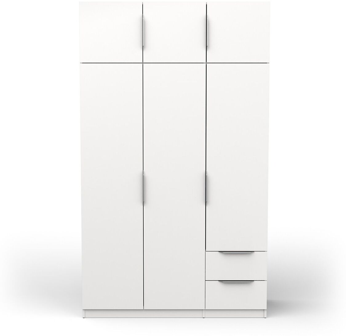 Calicosy Armoire 6 portes et 2 tiroirs - L119,4 cm