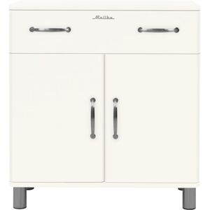 Tenzo Petit buffet vintage L86cm blanc cassé - Publicité