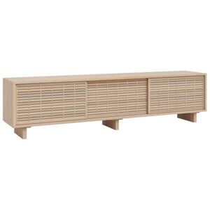 Naan Furniture Meuble TV en bois de pin massif naturel 180 cm Verni - Publicité Naan Furniture Meuble TV en bois de pin massif naturel 180 cm Verni - Publicité