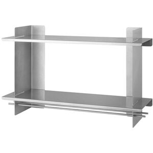 noo.ma Étagère murale en acier inoxydable, 70 cm - Publicité noo.ma Étagère murale en acier inoxydable, 70 cm - Publicité