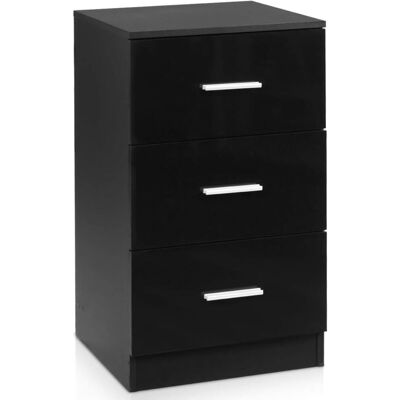 Giantex Caisson de bureau avec 3 tiroirs durable noir 37 X 34 X 66,5 cm - Publicité Giantex Caisson de bureau avec 3 tiroirs durable noir 37 X 34 X 66,5 cm - Publicité