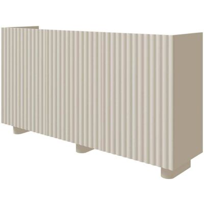 Buffet Fiorra 3 portes - 144 cm - gris - Buffet - Publicité Buffet Fiorra 3 portes - 144 cm - gris - Buffet - Publicité