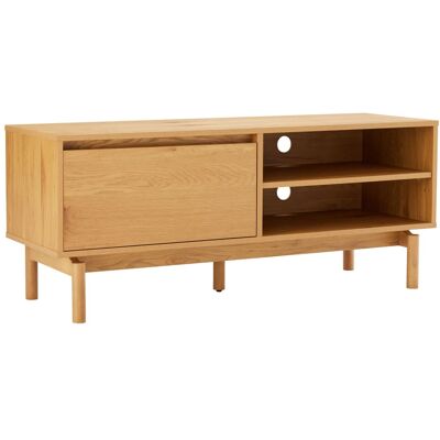 Happy Garden Meuble tv en bois 120cm 1 porte - Publicité Happy Garden Meuble tv en bois 120cm 1 porte - Publicité