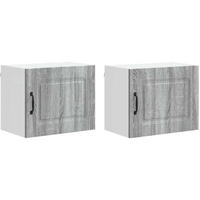 Helloshop26 Lot de 2 armoires bois marron 50 x 31 x 40 cm - Publicité Helloshop26 Lot de 2 armoires bois marron 50 x 31 x 40 cm - Publicité