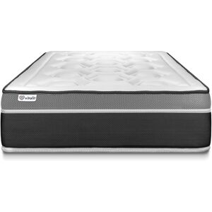 Vitalit Matelas Ressorts ensaches et Memoire de forme 90x190