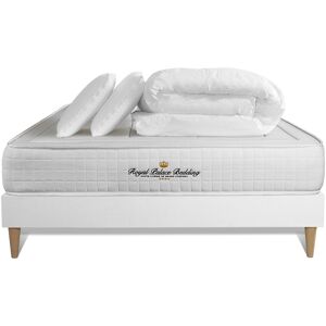 Royal palace bedding Pack matelas sommier kit 140x200 oreiller couette