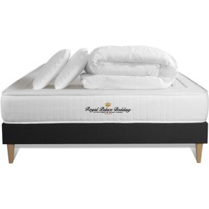 Royal palace bedding Pack matelas sommier kit 140x200 oreiller couette