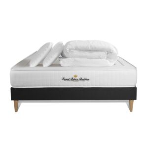 Royal palace bedding Pack matelas sommier kit 160x200 oreiller couette