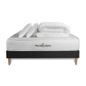 Royal palace bedding Pack matelas sommier kit 140x200 oreiller couette