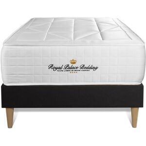 Royal palace bedding Ensemble 90x190 Ressorts et memoire de forme - sommier kit