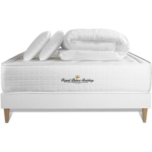 Royal palace bedding Pack matelas sommier kit 160x200 oreiller couette