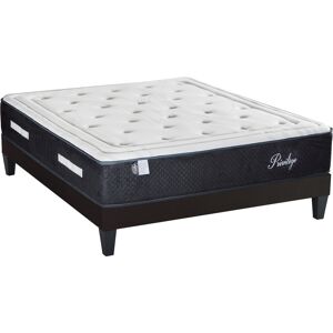 Bellecour Ensemble 180x200 Matelas Ressorts + Sommier Bois