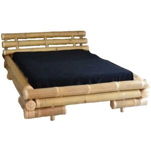 HYDILE Lit en bambou pour matelas 140x190