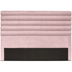 Usinestreet Tete de lit en tissu - Rose, Largeur - 160 cm