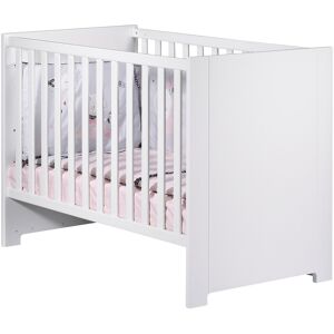 Sauthon Lit bebe 120x60 en bois blanc