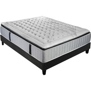 Olympe Ensemble 140x200 Matelas Ressorts + Sommier Bois