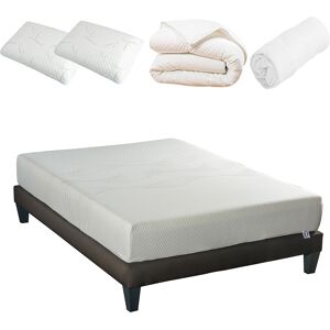 Olympe Ensemble 180x200 Matelas + Sommier + Accessoires