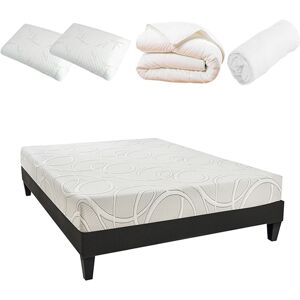 Olympe Ensemble 180x200 Matelas + Sommier + Accessoires