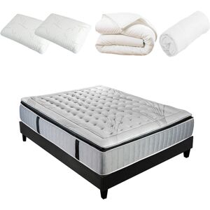 Olympe Ensemble 140x190 Matelas Ressorts + Sommier + Accessoires