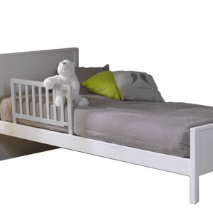 ID Kids Barriere de lit enfant bois massif gris clair