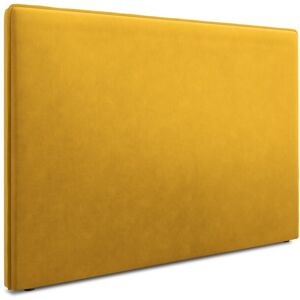 CXL by Christian Lacroix Tete de lit en velours jaune 120x140x10