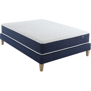 Someo Ensemble matelas ressorts, sommier et pieds 140x190