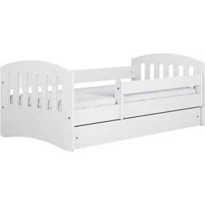 Kocot Kids Lit Enfant a barriere 140x80cm avec tiroir et matelas inclus