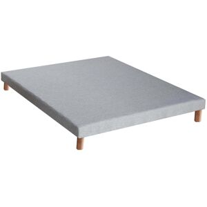 Idliterie Ensemble matelas Ressort 7 zones + sommier + oreiller couette 140x190