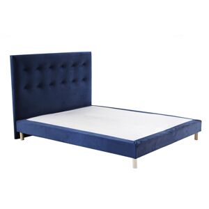 Nuit Celeste Sommier + Tete de lit capitonnee 160x200