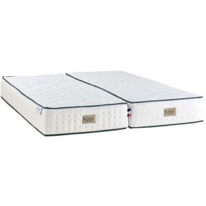 Bonnuit Lot de 2 matelas naturels et responsables ferme 2x80x200