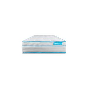 BODYCARE Matelas 90x200 Memoire de forme et micro ressorts ensaches - Equilibre