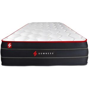 Somness Matelas 90x190 Ressorts et memoire de forme - Equilibre