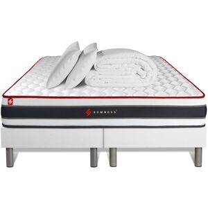 Somness Pack matelas sommier 180x200 oreiller couette