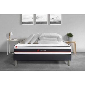 Somness Pack matelas sommier kit 180x200 oreiller couette