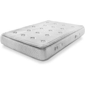 BEZEN Matelas a memoire de forme avec surmatelas incorpore 140x190 cm