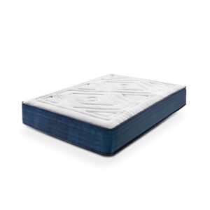 BEZEN Matelas 30 cm a ressorts ensaches double face hiver-ete 160x200 cm