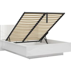 Petits meubles Lit coffre 160x200 sommier inclus blanc