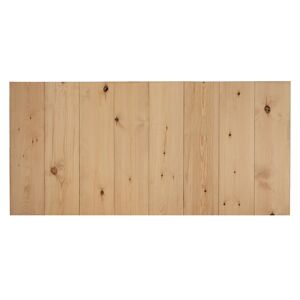 Decowood Tete de lit en bois de pin marron clair 180x80cm