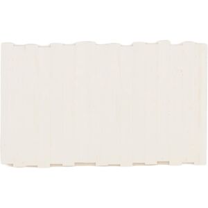 Hannun Tete de lit en bois de sapin couleur blanc pour lit 90 cm